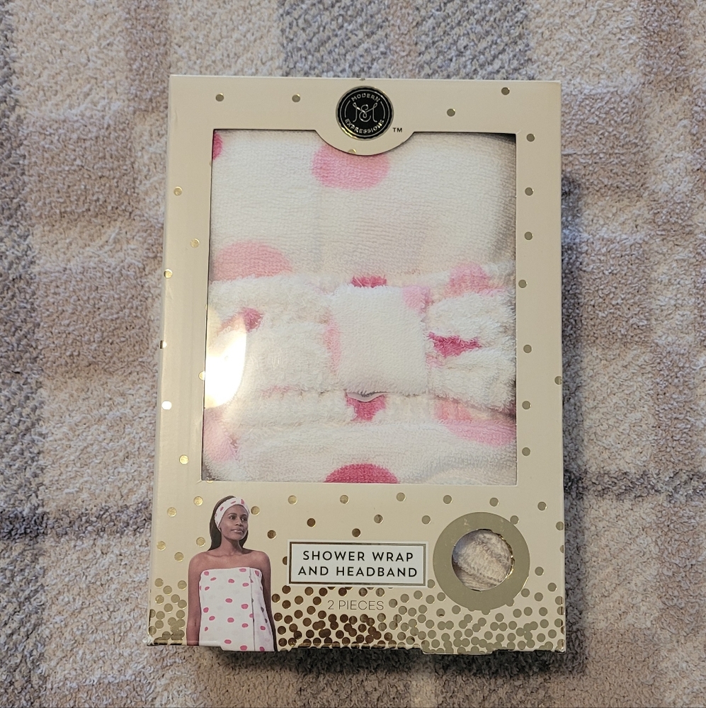 Bath Wrap & Head band